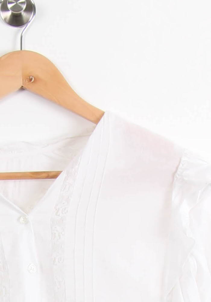 Blouse Blanche - Taille XS/34 de la marque Petite Mendigote | PARAD55363 - Vendu par Paradigme - Image 3