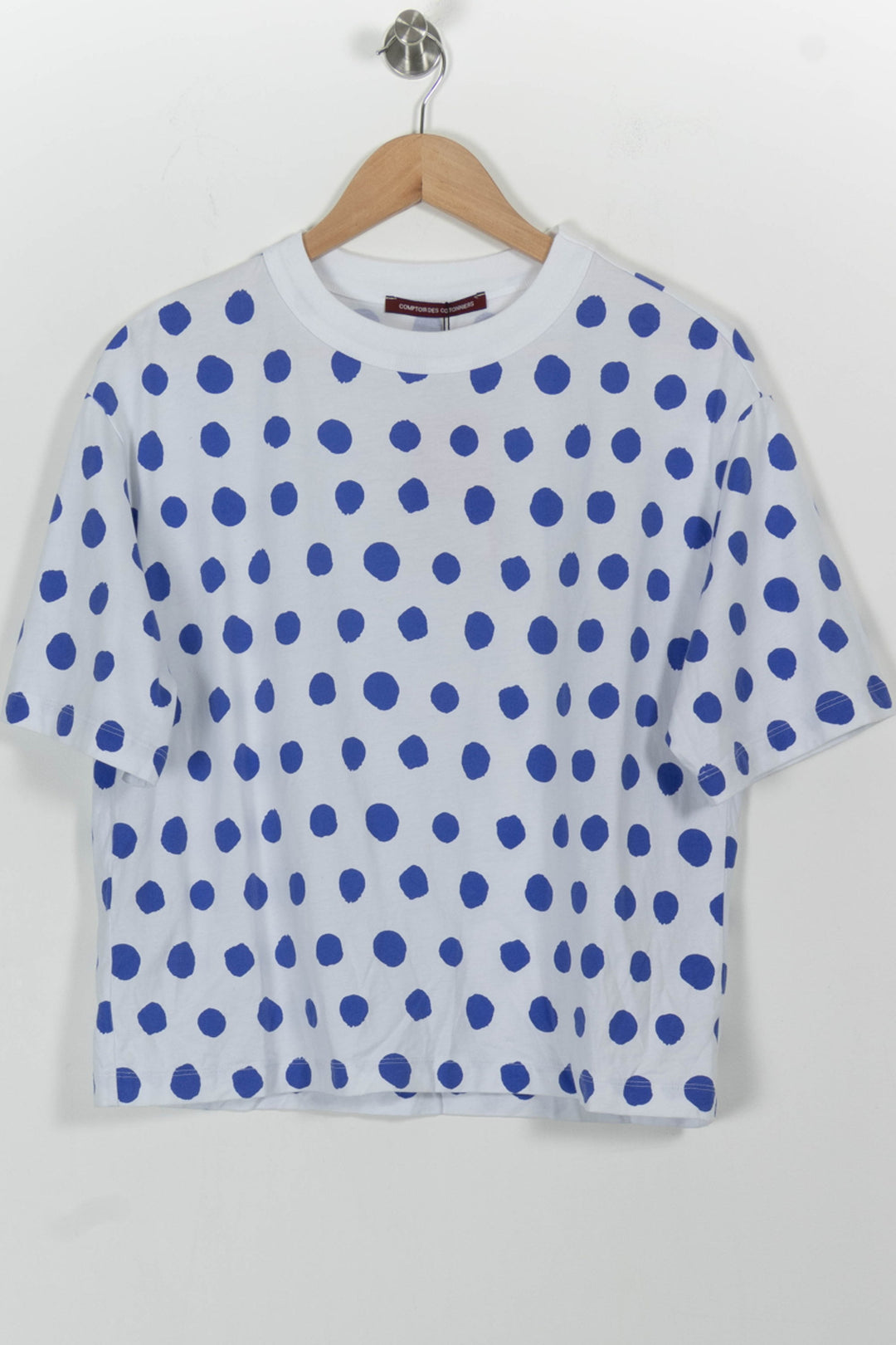 Tee-shirt Blanc et Bleu - Taille S/36 de la marque Comptoir des Cotonniers | PARAD55364 - Vendu par Paradigme - Image 2