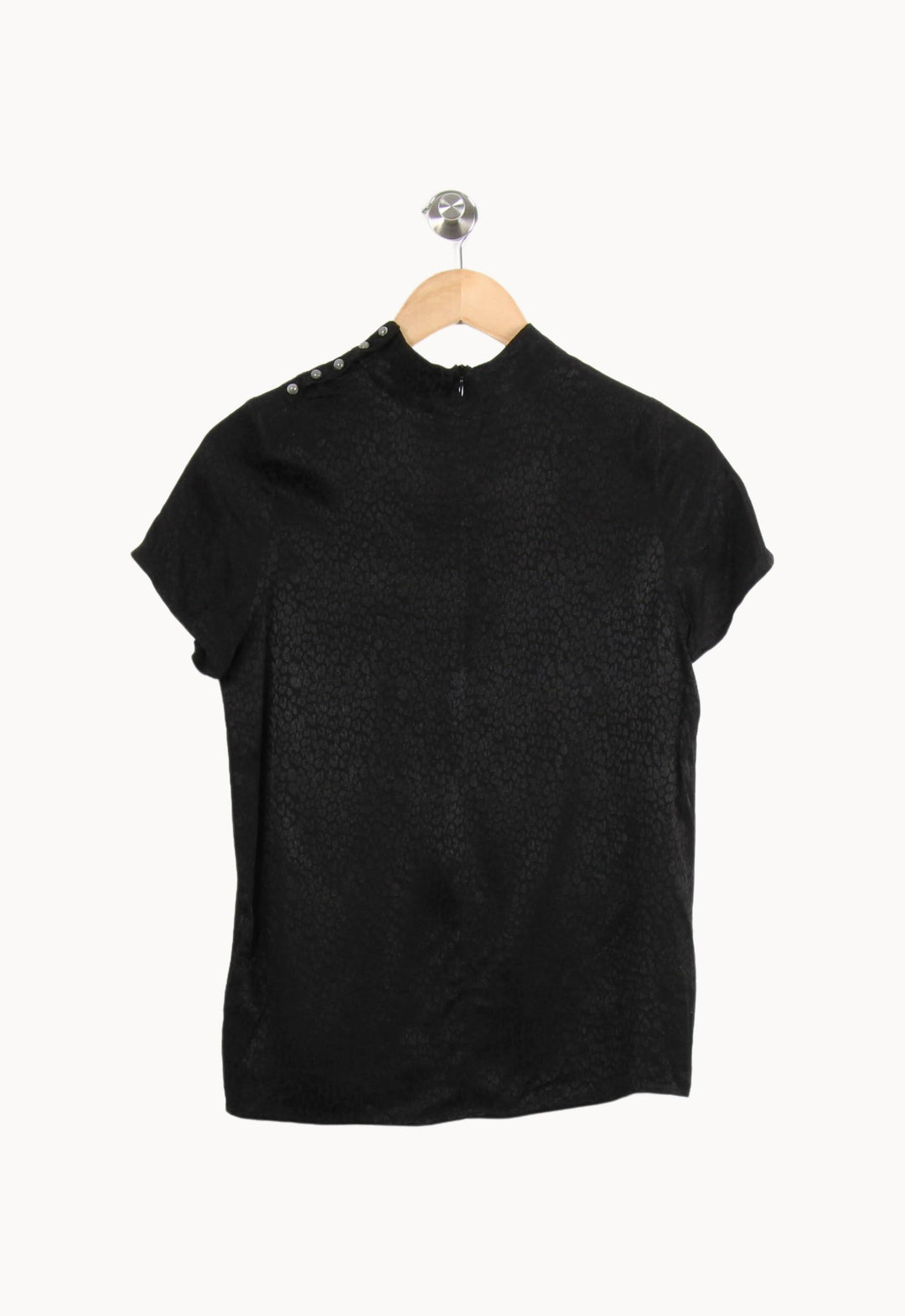 Blouse Noire - Taille XS/34 de la marque IKKS | PARAD55386 - Vendu par Paradigme - Image 4
