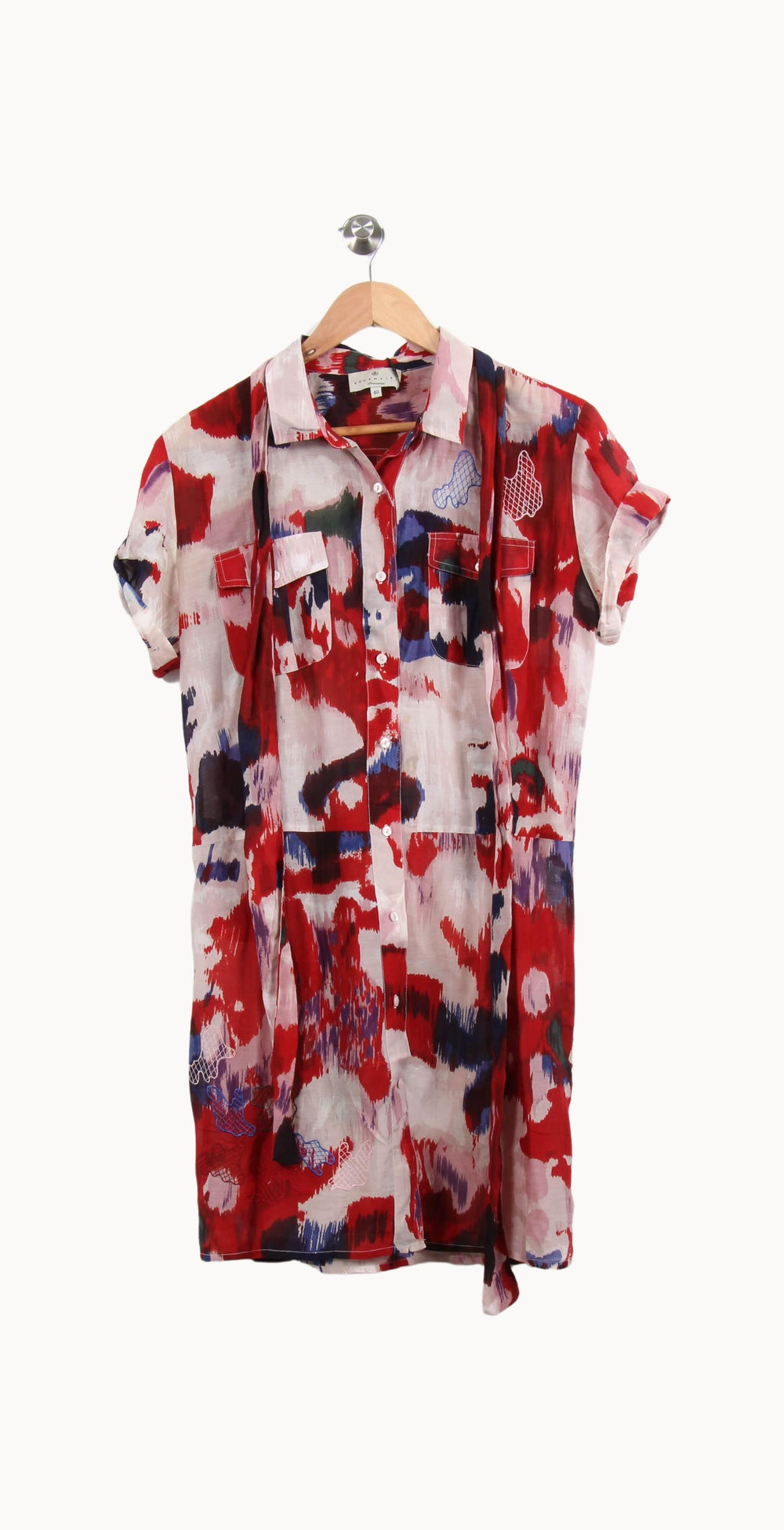 Robe Chemise Multicolore - Taille L/40 de la marque Essentiel Antwerp | PARAD55392 - Vendu par Paradigme - Image 2