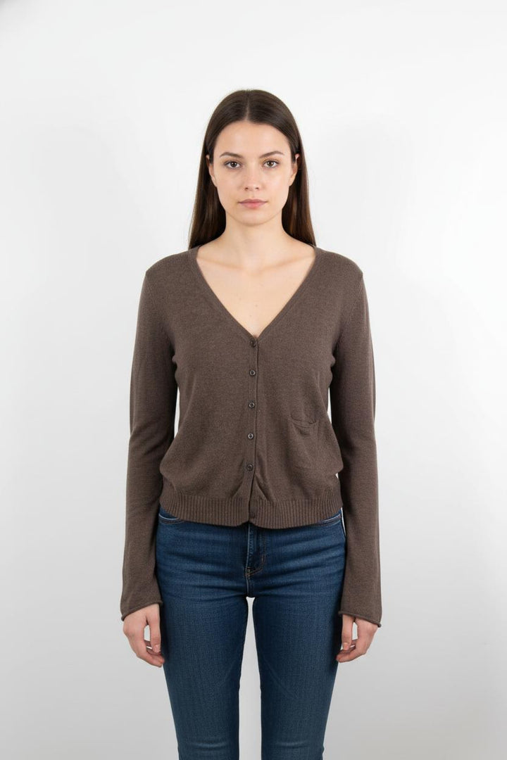 Cardigan Marron - Taille L/40