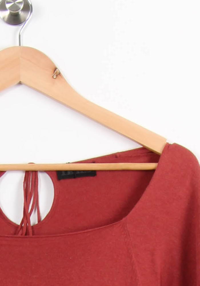 Pull Bordeaux - Taille L/40 de la marque IKKS | PARAD55404 - Vendu par Paradigme - Image 3