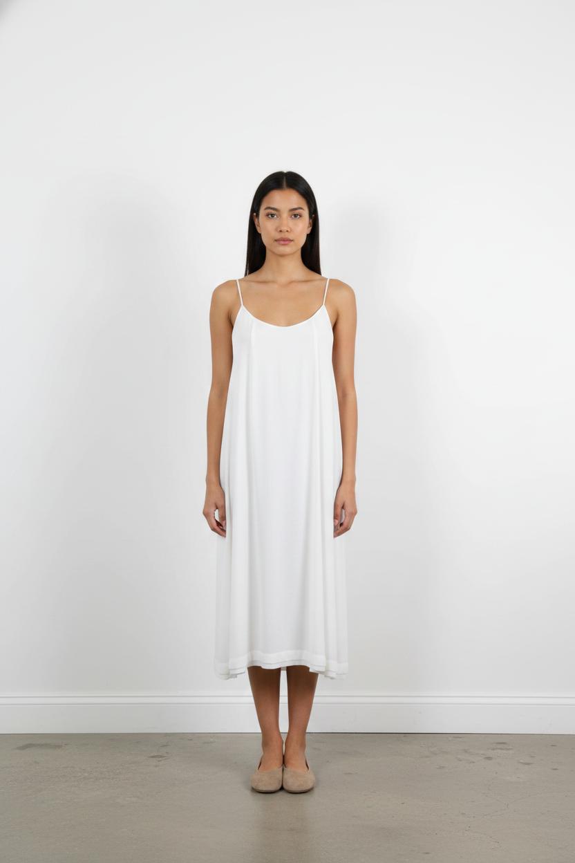 Robe Midi Blanche - Taille M/38