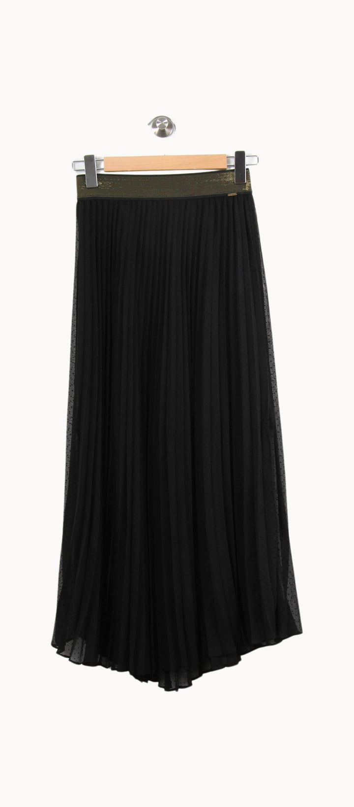 Jupe Plissée Noire - Taille XS/34 de la marque IKKS | PARAD55416 - Vendu par Paradigme - Image 4