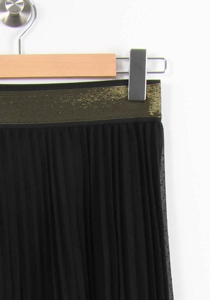 Jupe Plissée Noire - Taille XS/34 de la marque IKKS | PARAD55416 - Vendu par Paradigme - Image 3