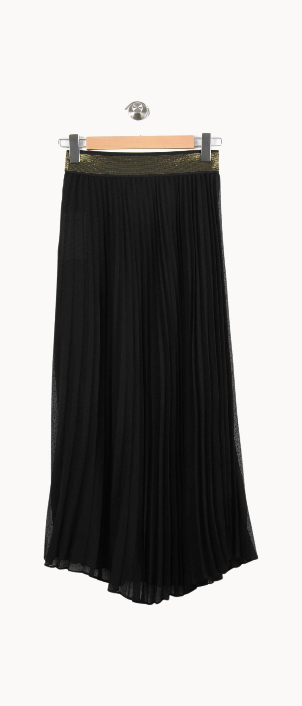 Jupe Plissée Noire - Taille XS/34 de la marque IKKS | PARAD55416 - Vendu par Paradigme - Image 2