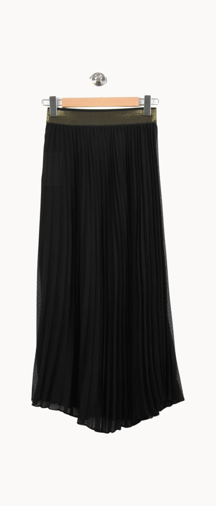 Jupe Plissée Noire - Taille XS/34 de la marque IKKS | PARAD55416 - Vendu par Paradigme - Image 2