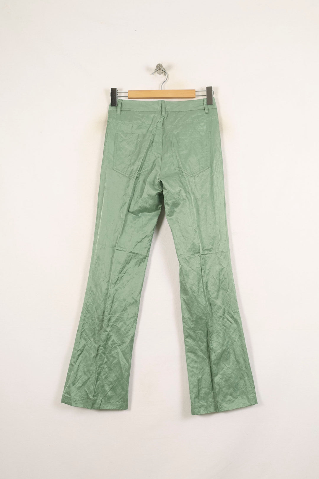 Pantalon Évasé Vert - Taille XS/34 de la marque Zadig&Voltaire | PARAD55440 - Vendu par Paradigme - Image 4