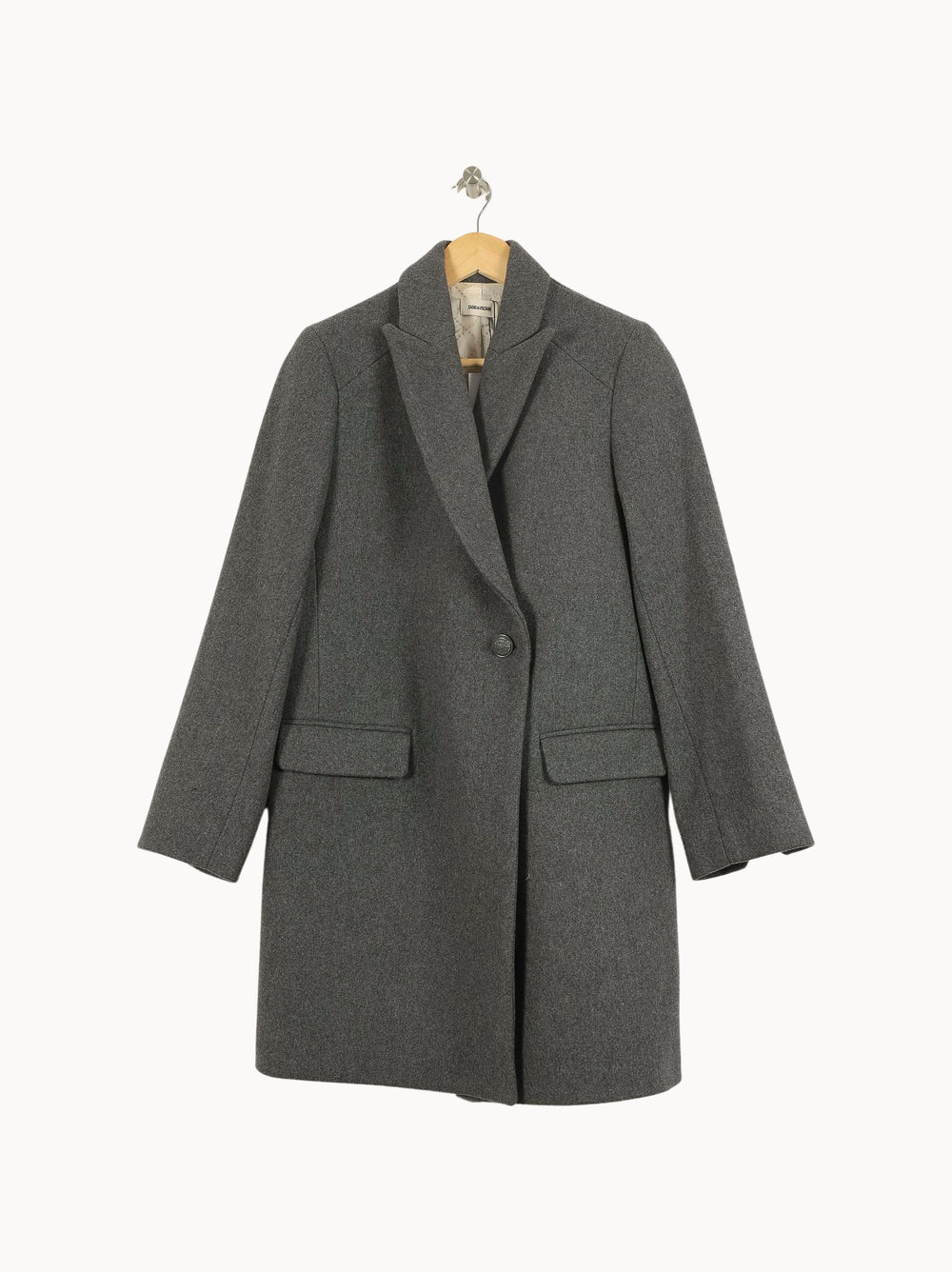 Manteau Gris - Taille S/36 de la marque Zadig&Voltaire | PARAD55441 - Vendu par Paradigme - Image 2