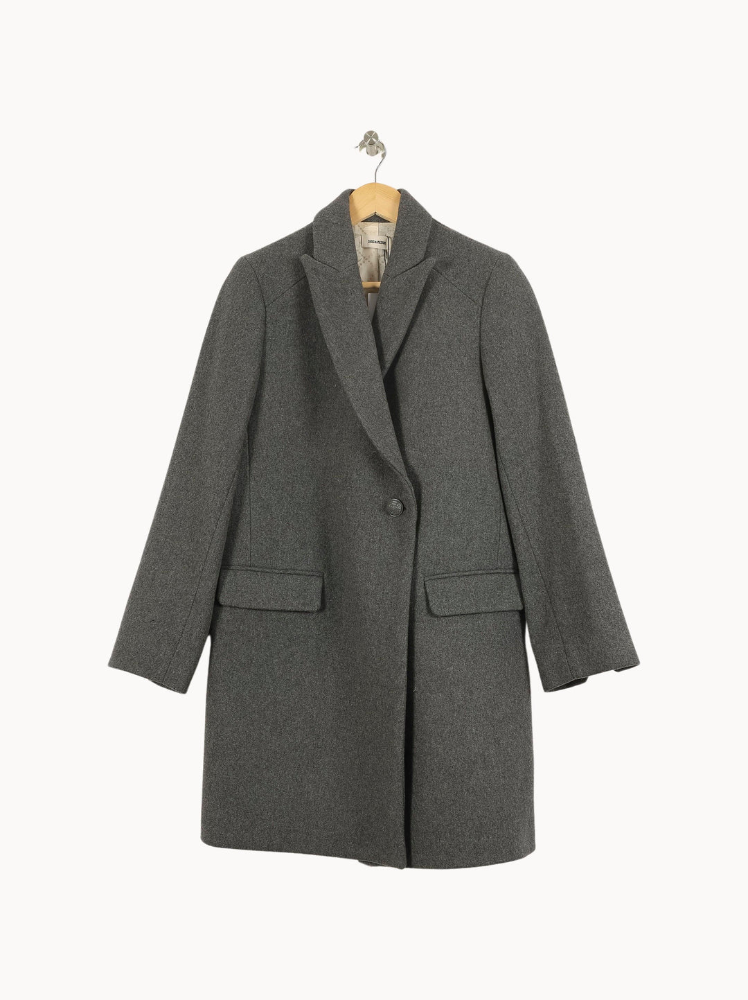 Manteau Gris - Taille S/36 de la marque Zadig&Voltaire | PARAD55441 - Vendu par Paradigme - Image 2