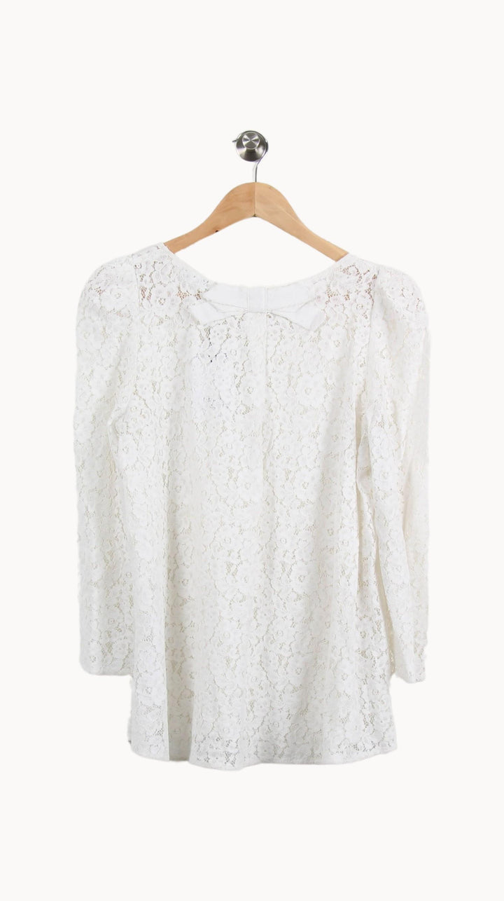 Blouse Blanche - Taille M/38 de la marque Claudie Pierlot | PARAD55444 - Vendu par Paradigme - Image 4