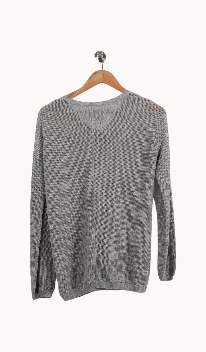 Cardigan Gris - Taille L/40 de la marque Zadig&Voltaire | PARAD55448 - Vendu par Paradigme - Image 4