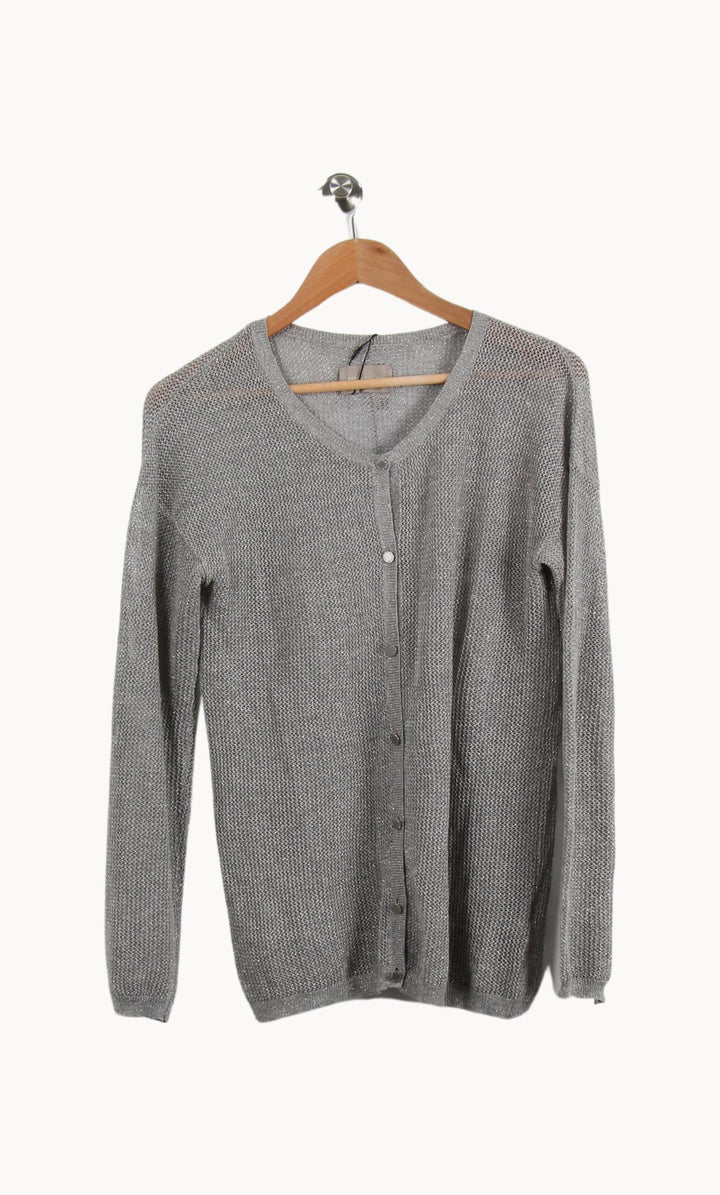Cardigan Gris - Taille L/40 de la marque Zadig&Voltaire | PARAD55448 - Vendu par Paradigme - Image 2