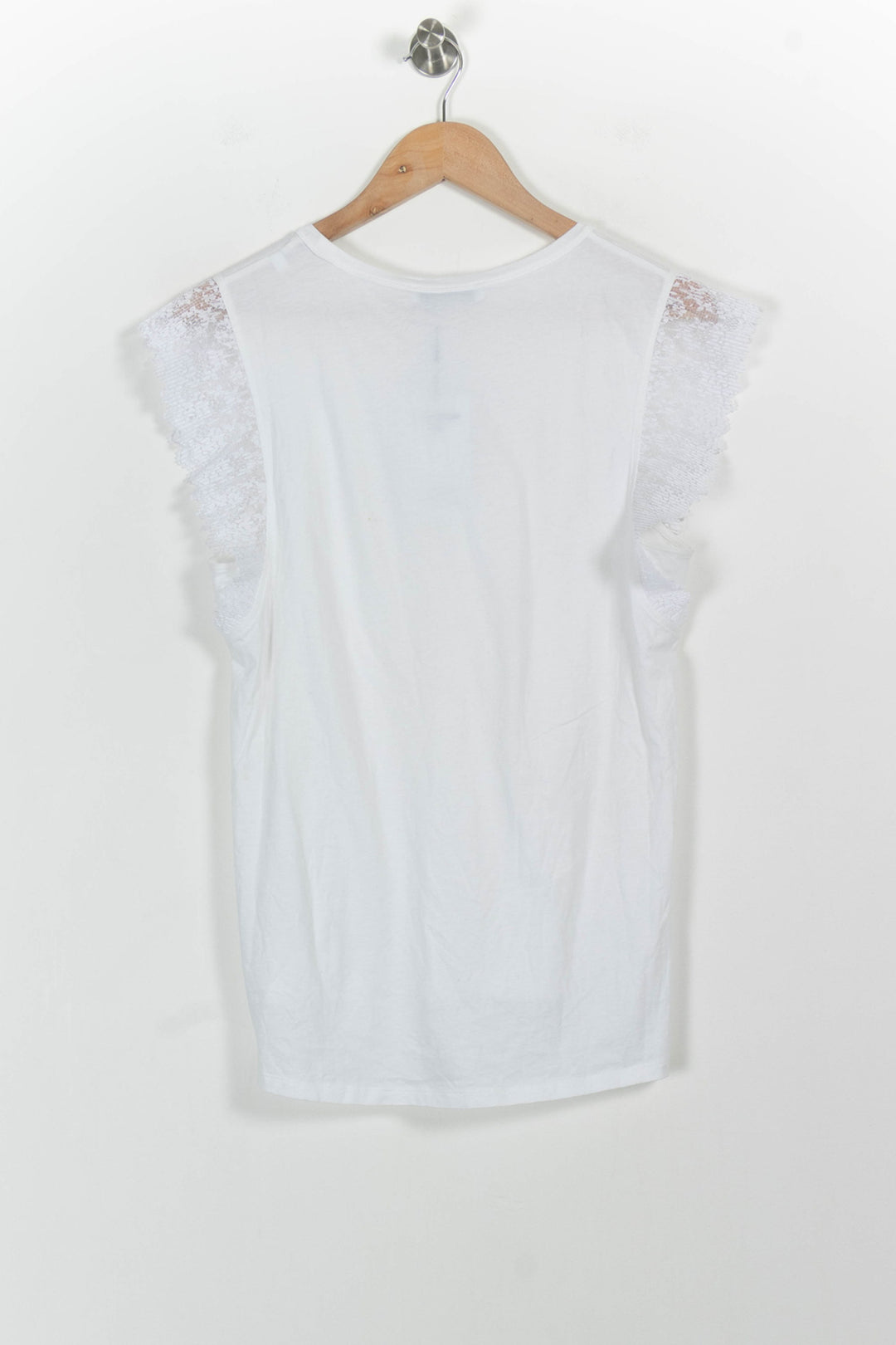 Débardeur Blanc - Taille L/40 de la marque Sandro | PARAD55453 - Vendu par Paradigme - Image 4