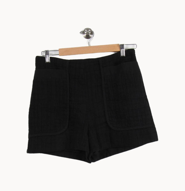 Short Noir - Taille L/40 de la marque Claudie Pierlot | PARAD55457 - Vendu par Paradigme - Image 2