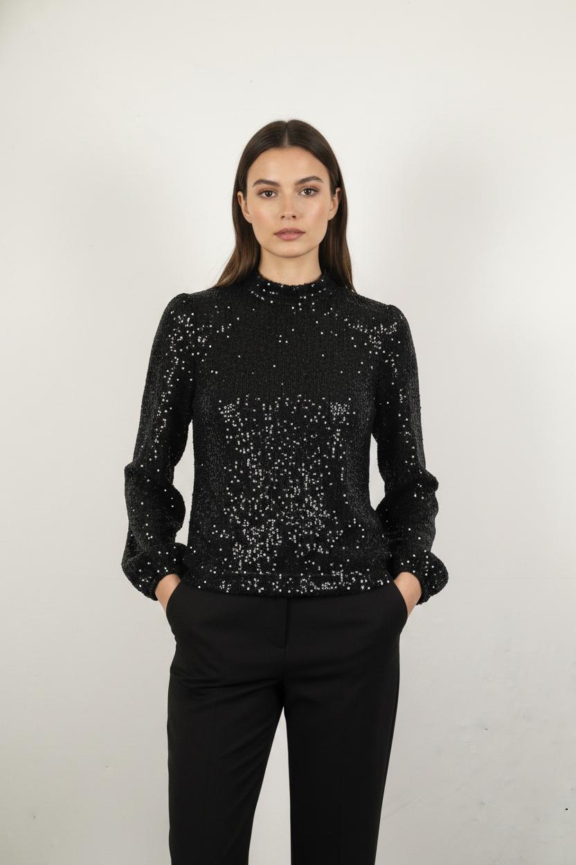 Blouse Noir - Taille XS/34