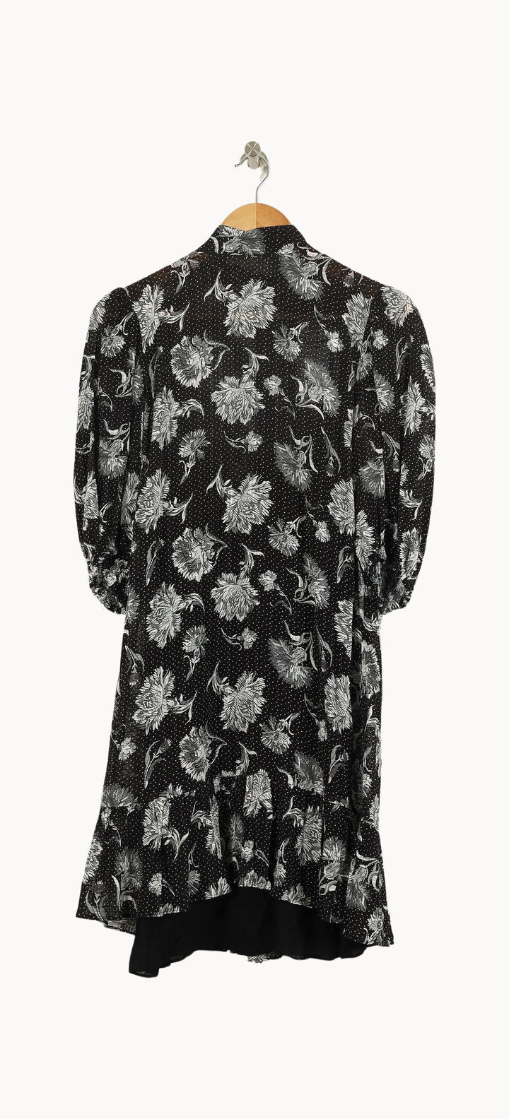 Robe Longue Noire et Blanche - Taille S/36 de la marque The Kooples | PARAD55463 - Vendu par Paradigme - Image 2