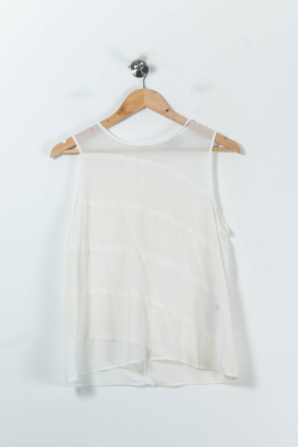 Débardeur Blanc - Taille L/40 de la marque Sandro | PARAD55470 - Vendu par Paradigme - Image 2