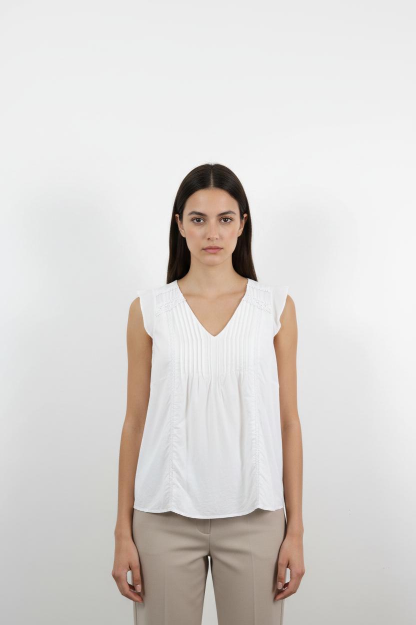 Blouse Blanche - Taille S/36