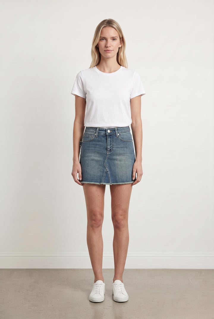 Jupe en Jean Bleue - Taille XS/34 de la marque Zadig&Voltaire | PARAD55477 - Vendu par Paradigme - Image 1