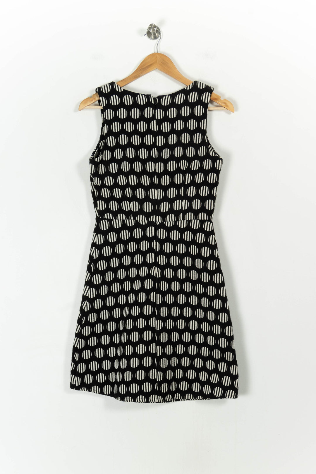 Robe Noire et Blanche - Taille S/36 de la marque La Fée Maraboutée | PARAD55478 - Vendu par Paradigme - Image 4