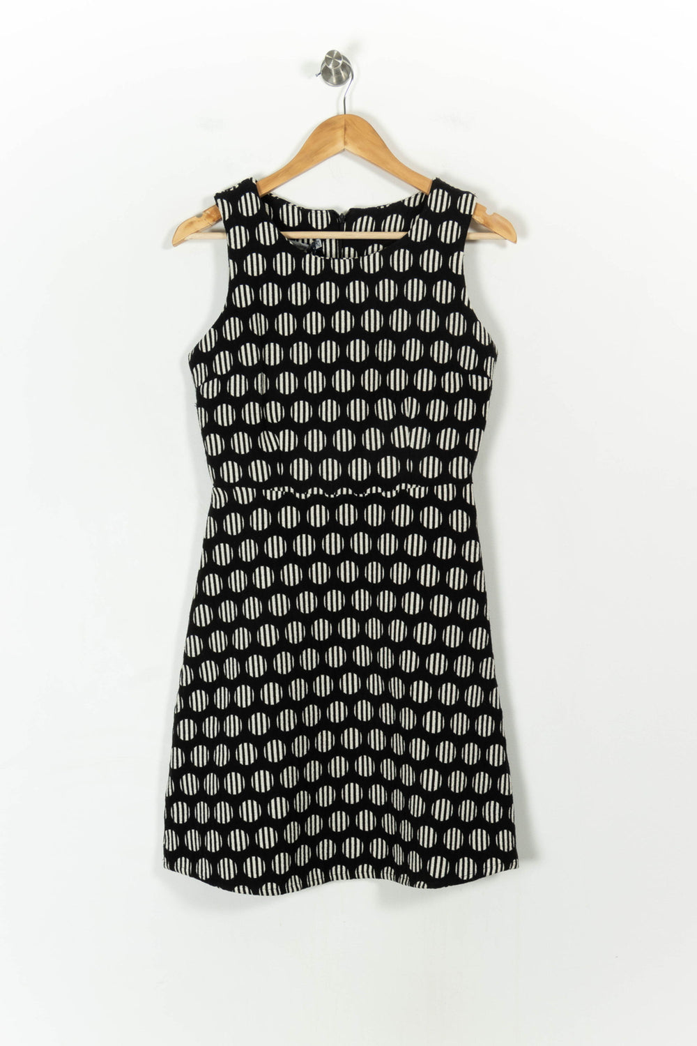 Robe Noire et Blanche - Taille S/36 de la marque La Fée Maraboutée | PARAD55478 - Vendu par Paradigme - Image 2