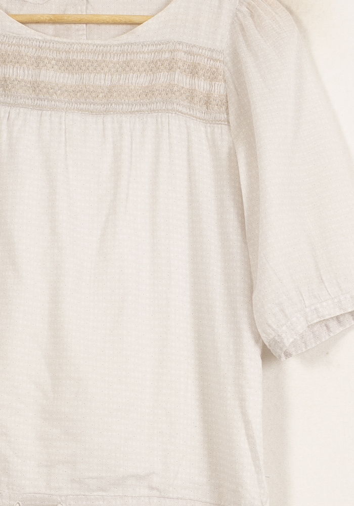 Robe Courte Blanche - Taille L/40 de la marque Sessùn | PARAD55487 - Vendu par Paradigme - Image 3