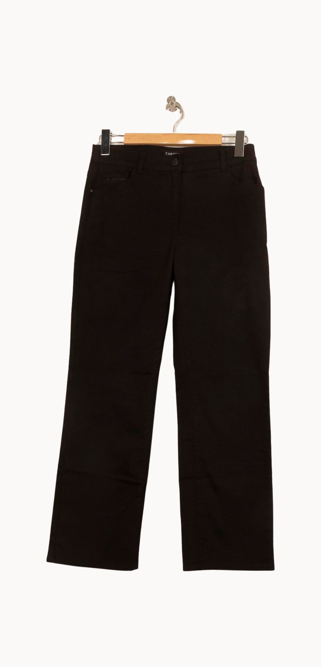 Pantalon Noir - Taille XL/42 de la marque Caroll | PARAD55495 - Vendu par Paradigme - Image 2