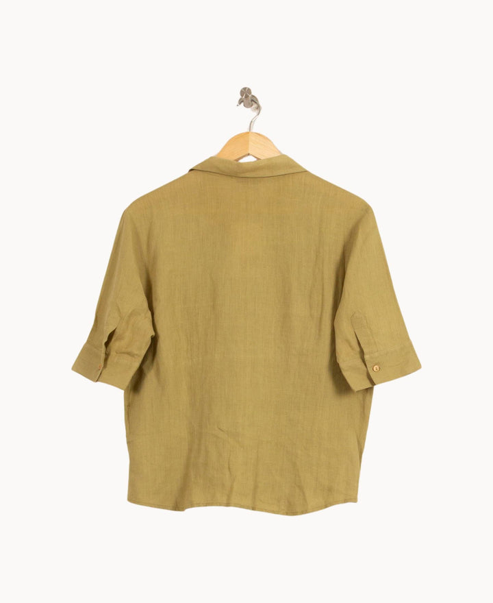 Chemise Vert - Taille XXL/44 de la marque Caroll | PARAD55496 - Vendu par Paradigme - Image 4