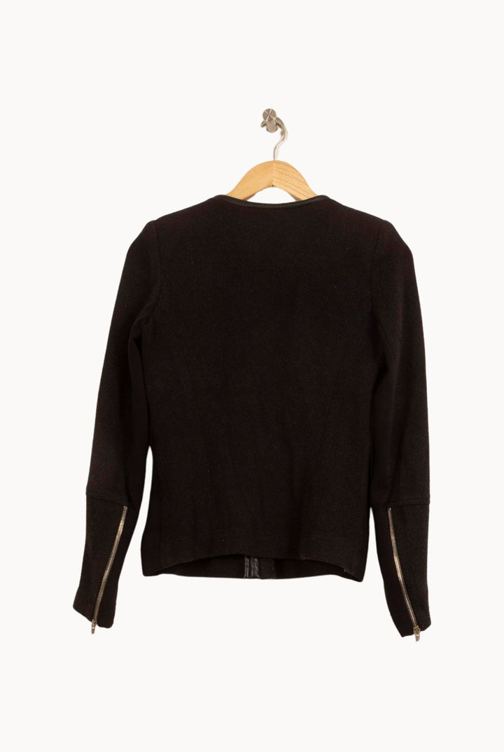 Blouson Noir - Taille L/40 de la marque IRO | PARAD55500 - Vendu par Paradigme - Image 4