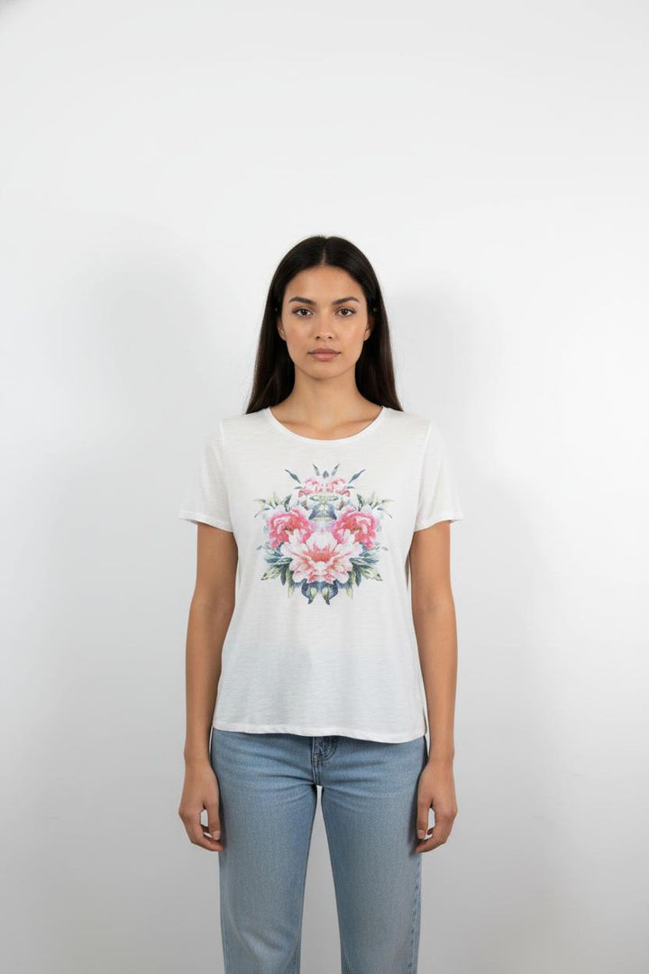 Tee-shirt Blanc - Taille M/38