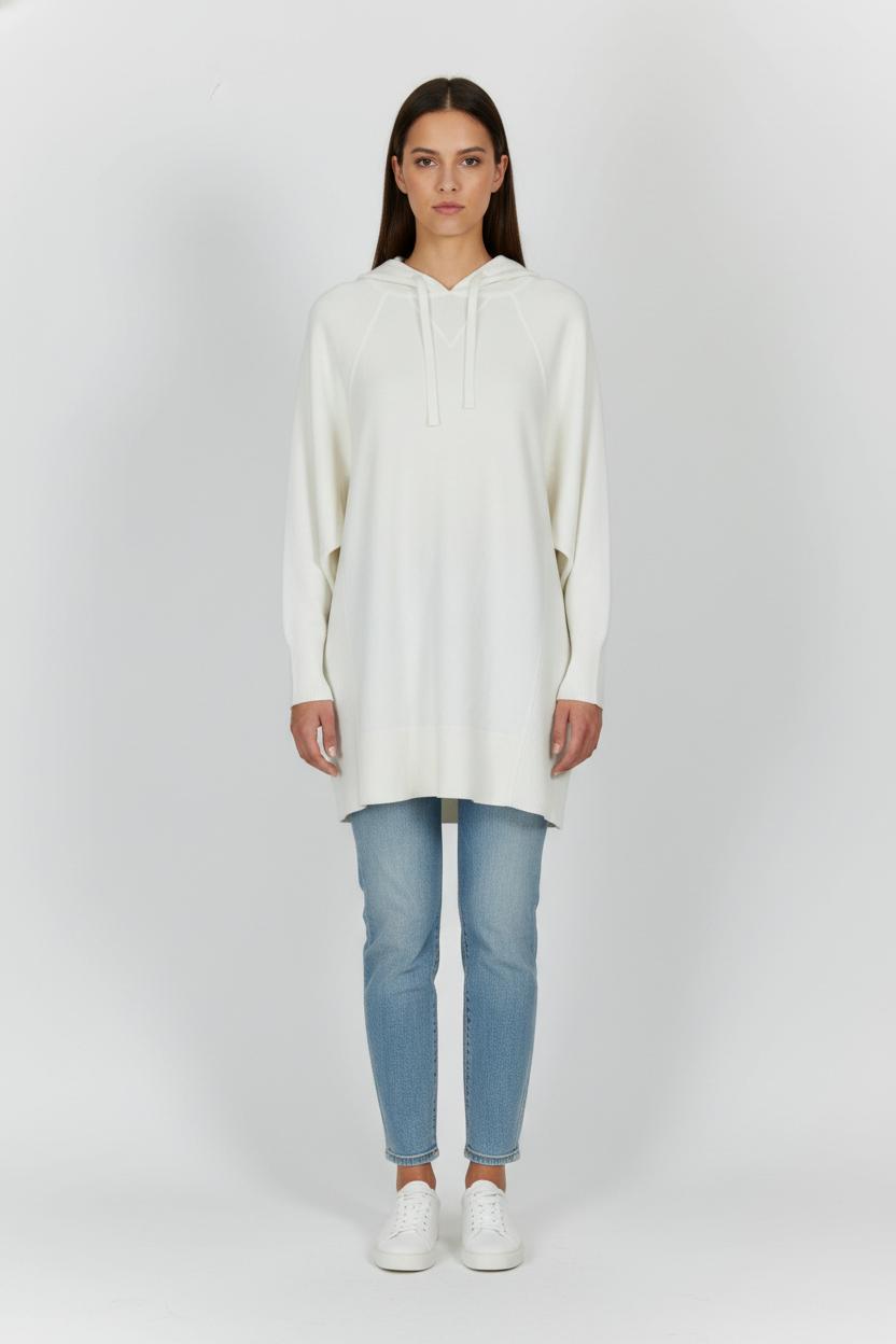 Sweat à Capuche Blanc - Taille T.U. de la marque ZAPA | PARAD55502 - Vendu par Paradigme - Image 1