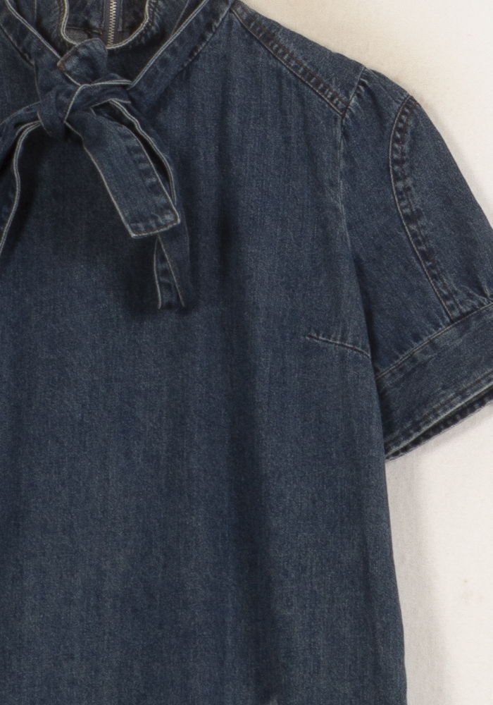 Robe Chemise Bleue - Taille M/38 de la marque IKKS | PARAD55508 - Vendu par Paradigme - Image 3