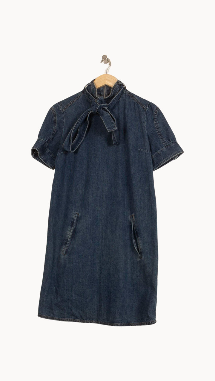 Robe Chemise Bleue - Taille M/38 de la marque IKKS | PARAD55508 - Vendu par Paradigme - Image 2