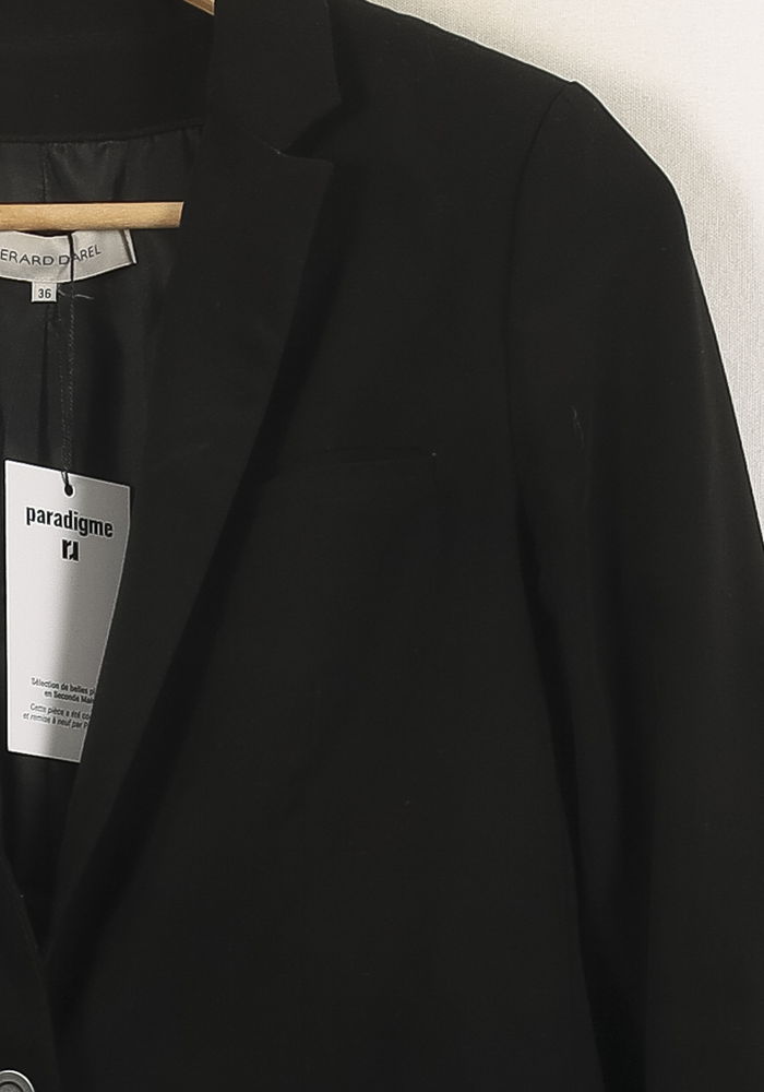 Blazer Noir - Taille S/36 de la marque Gerard Darel | PARAD55514 - Vendu par Paradigme - Image 3