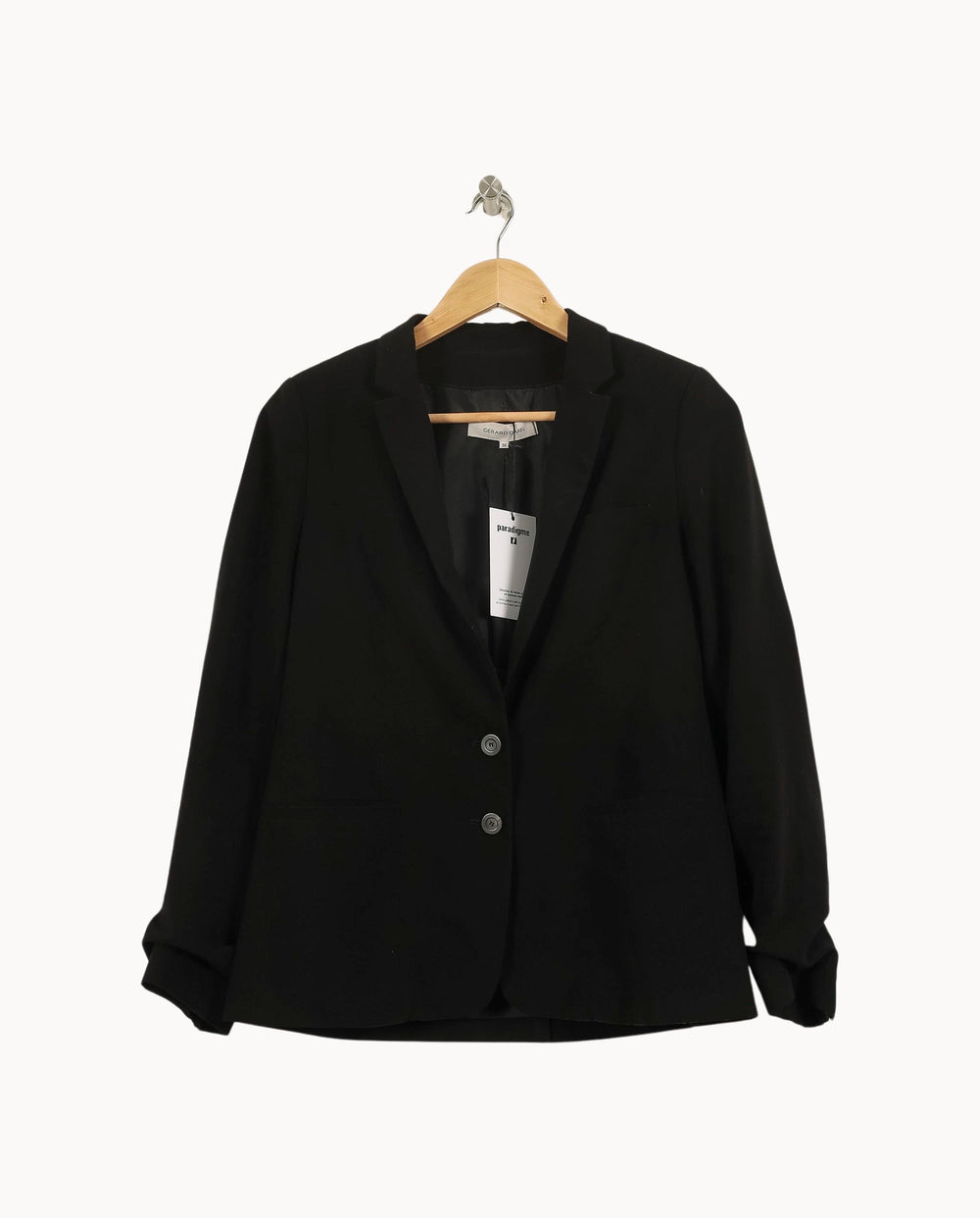 Blazer Noir - Taille S/36 de la marque Gerard Darel | PARAD55514 - Vendu par Paradigme - Image 2