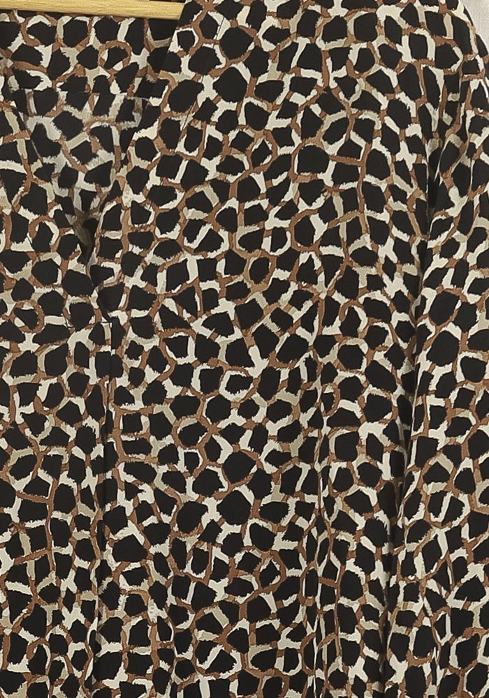 Chemise Noire et Beige - Taille L/40 de la marque Gerard Darel | PARAD55531 - Vendu par Paradigme - Image 3