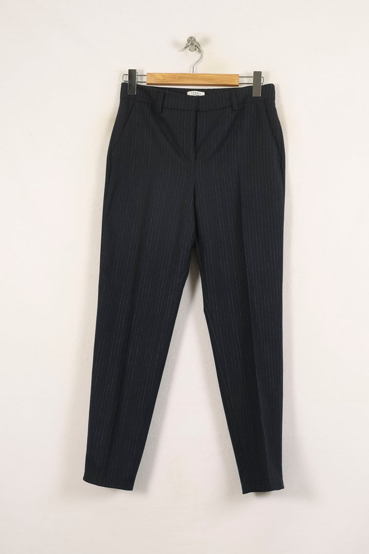 Pantalon Bleu - Taille L/40 de la marque Caroll | PARAD55535 - Vendu par Paradigme - Image 2