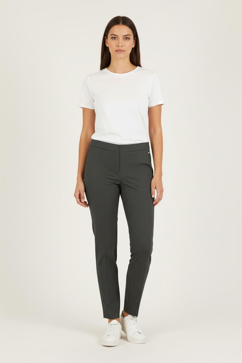 Pantalon Noir et Blanc - Taille XXL/44 de la marque Max Mara | PARAD55536 - Vendu par Paradigme - Image 1