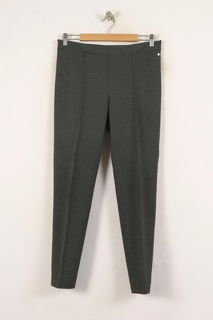 Pantalon Noir et Blanc - Taille XXL/44 de la marque Max Mara | PARAD55536 - Vendu par Paradigme - Image 2