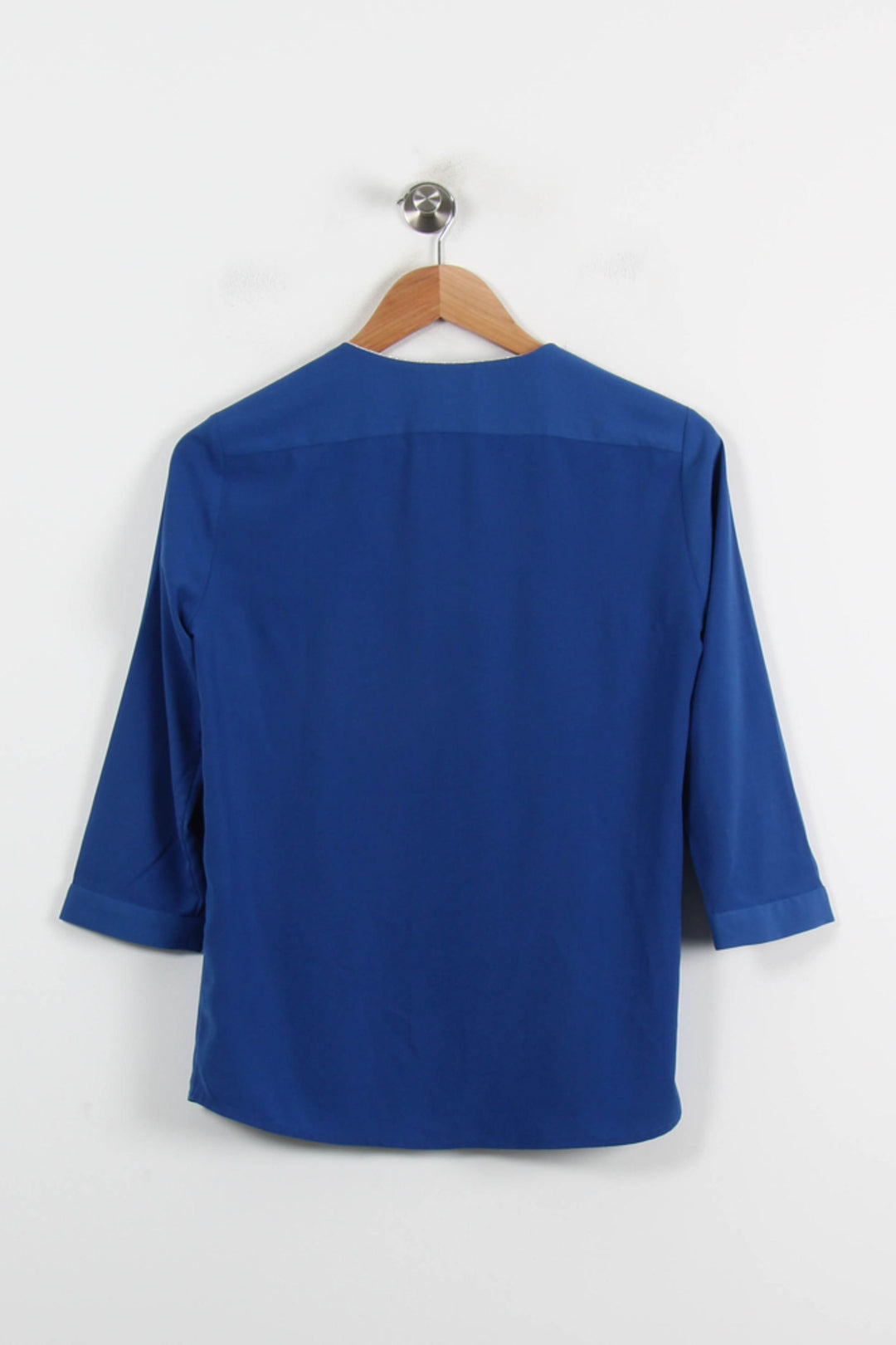 Blouse Bleue - Taille S/36 de la marque Claudie Pierlot | PARAD55542 - Vendu par Paradigme - Image 4