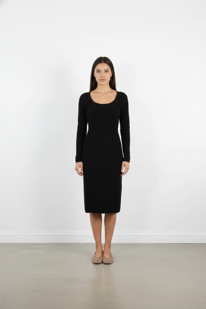 Robe Midi Noire - Taille S/36