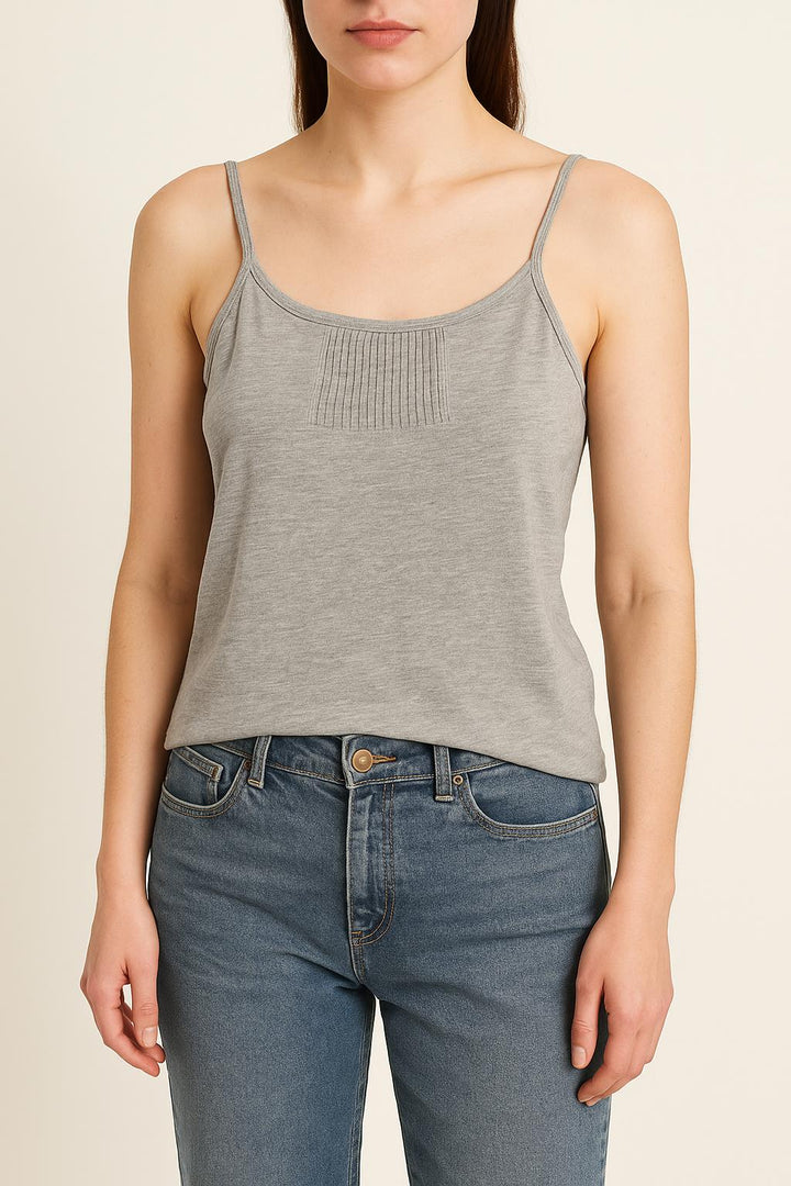 Débardeur Gris - Taille M/38 de la marque ba&sh | PARAD55552 - Vendu par Paradigme - Image 1