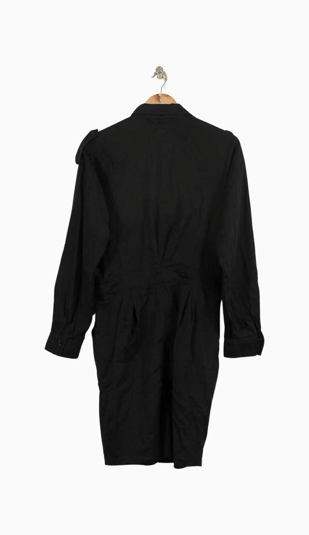 Robe Chemise Noire - Taille XXL/44 de la marque Tara Jarmon | PARAD55553 - Vendu par Paradigme - Image 4