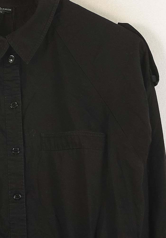 Robe Chemise Noire - Taille XXL/44 de la marque Tara Jarmon | PARAD55553 - Vendu par Paradigme - Image 3