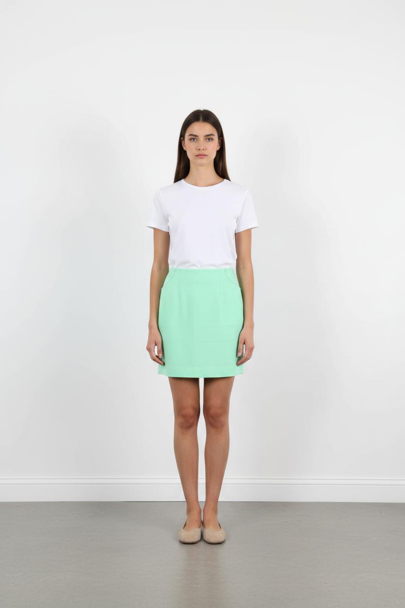 Jupe Courte Verte - Taille S/36