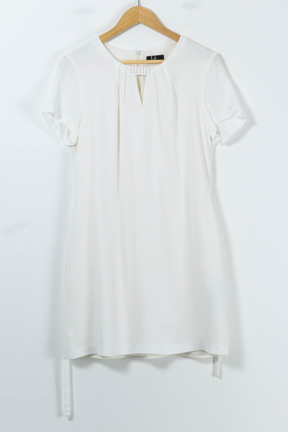 Robe Courte Blanche - Taille M/38 de la marque One Step | PARAD55583 - Vendu par Paradigme - Image 2
