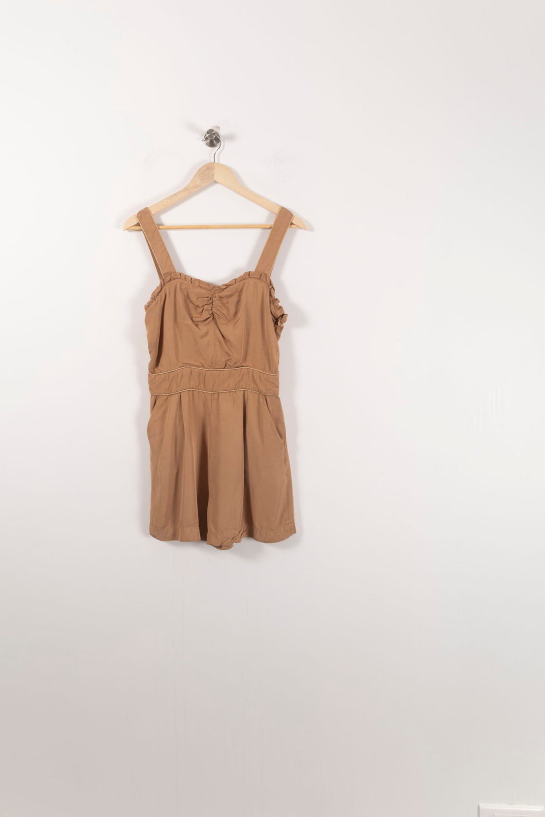 Combishort Beige - Taille M/38 de la marque Sandro | PARAD55585 - Vendu par Paradigme - Image 2