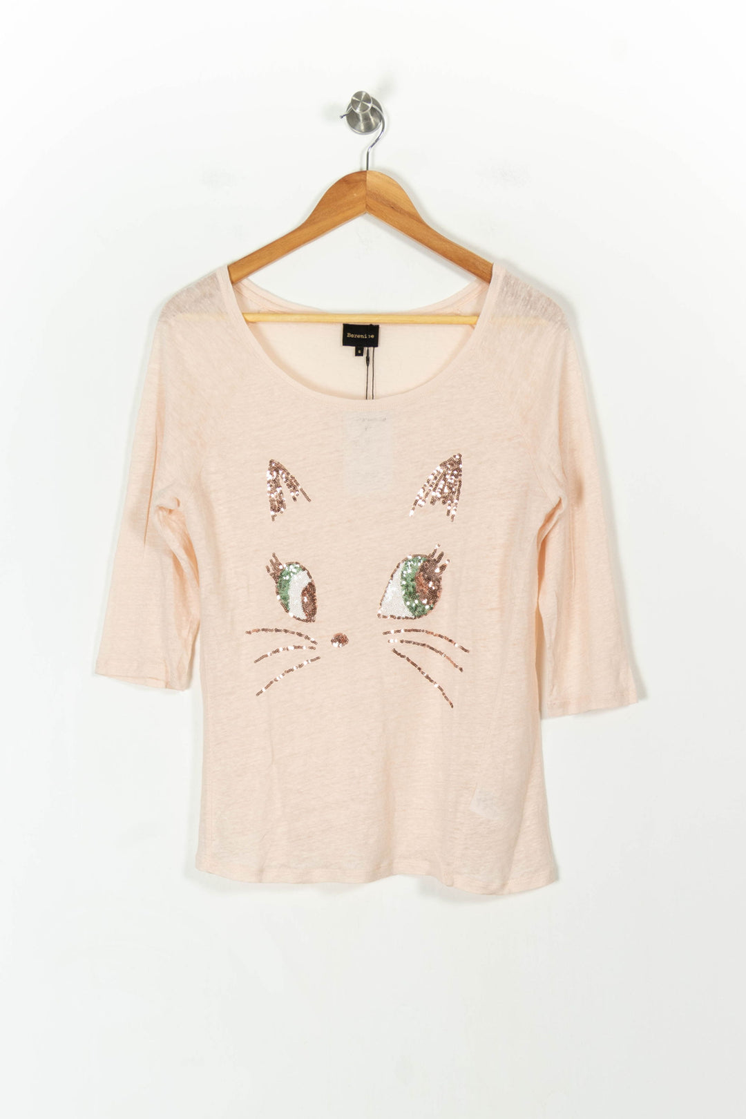 Tee-shirt Rose - Taille S/36 de la marque Bérénice | PARAD55596 - Vendu par Paradigme - Image 2