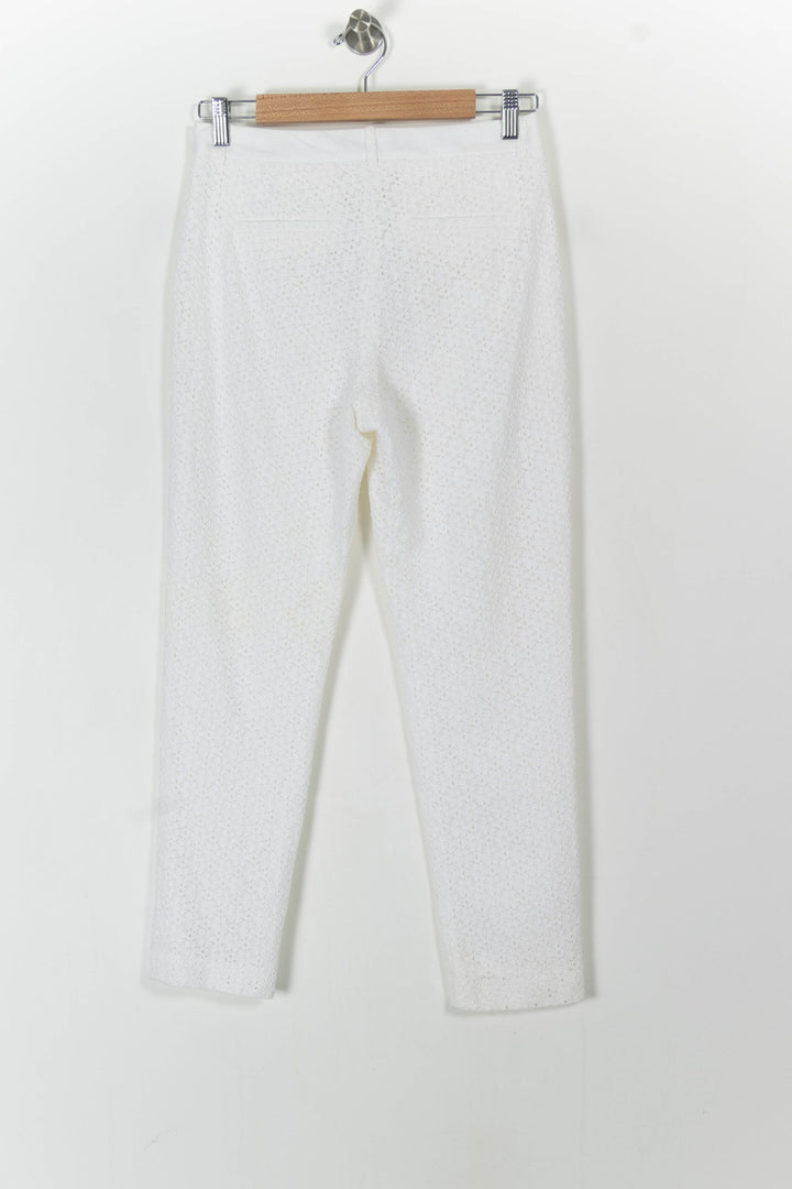 Pantalon Blanc - Taille S/36 de la marque Caroll | PARAD55604 - Vendu par Paradigme - Image 4